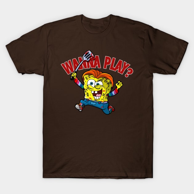 Wanna Play shirt T-Shirt by Son Dela Cruz